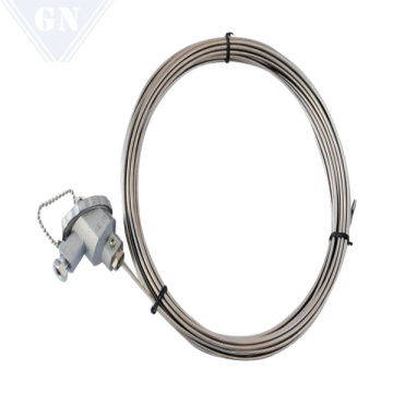 Thermocouple blindé avec fil de compensation